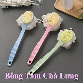Mua Cọ lưng kèm bông tắm hàng xuất Nhật - Hàng chính hãng