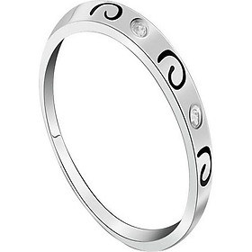 Nhẫn bạc nữ Hiểu Minh NU311
