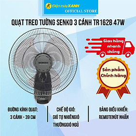 Mua Quạt treo tường Senko 3 cánh TR1628 47W - Hàng Chính Hãng