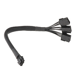 3x8Pin Pci-E to 16Pin Pci-E 5.0 12Vhpwr 5.0 Extension Cable Connector for Graphics Card