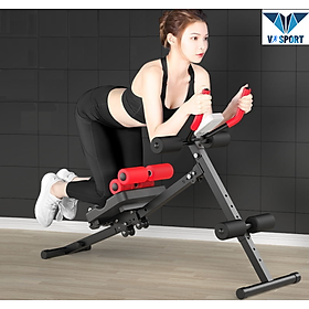 Máy Tập Cơ Bụng Đa Năng Gấp Gọn - Ghế Tập Cơ Bụng Tại Nhà Khung Hợp Kim Giúp Giảm Mỡ Bụng, Săn Chắc Cơ Thể - Phù Hợp Cho Cả Nam Và Nữ