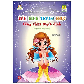 Dán Hình Trang Phục Công Chúa Tuyệt Đỉnh - Công Chúa Phép Thuật