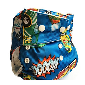 Bỉm vải siêu chống tràn goodmama Size L cho bé từ 10-18kg
