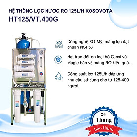 Mua Hệ thống lọc nước RO 125L/H KOSOVOTA (Hàng Chính Hãng)