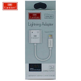 Vừa sạc vừa nghe bộ chuyển đổi Cao cấp từ cổng Lightning sang Jack tai nghe 3.5 - Hàng Chính Hãng
