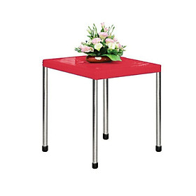 Bàn vuông chân inox cao cấp loại 1
