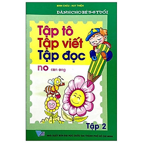 Sách Tập Tô - Tập Viết - Tập Đọc (Tập 2) (Dành Cho Bé 5 - 6 Tuổi)