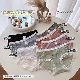 Quần lót gấu màu siêu xinh từ 40-60kg dành cho nữ