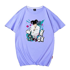 Áo Thun Cotton Tay Ngắn Cổ Tròn Dáng Rộng Thời Trang Mùa Hè KPOP BTS J-HOPE Album Jack In The Box Cho Nam Và Nữ