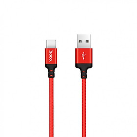 Mua Cáp sạc Type C Hoco X14 dây dù Chính hãng Siêu Bền  Sạc nhanh tối đa 2.4A  Chống rối  Chống đứt - Hàng chính hãng