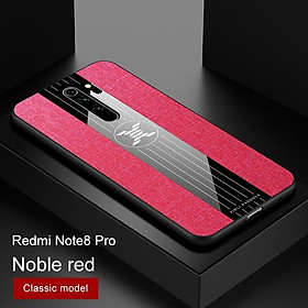 Xiaomi Redmi Note 8 Pro Case Luxury Hard Cloth With Ring Stand Magnet Slim protect Back cover case xiaomi redmi note 8