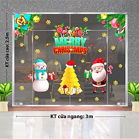 Mua Decal trang trí NOEL 2024 combo số 44