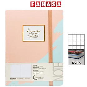 Sổ Ghi Chú Remember A5 - Kẻ Ô Vuông - 192 Trang 80gsm - Cervantes PB829-93 - Mẫu 3