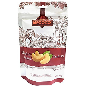 Hạt điều lafooco rang không muối túi 100g