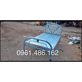 Mua Giường sắt khung tròn - ngang 1m dài 2m - freeship HCM