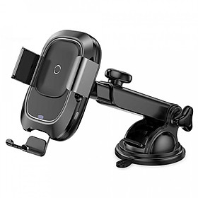 Kẹp điện thoại trên xe hơi tích hợp sạc không dây Baseus Smart Vehicle Bracket 10W