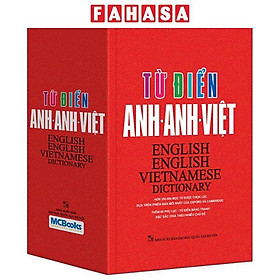 Sách - Từ Điển Anh-Anh-Việt - Bìa Cứng (Tái Bản 2026)