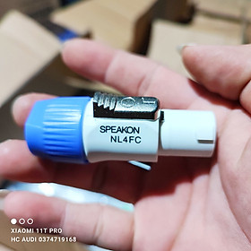 Mua bán lỗ lấy tương tác .. giắc loa full SPEAKON NL4FC - giắc NEUTRIK chuyên nghiệp nhựa cao cấp chịu nhiệt cao   chấu xịn