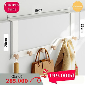 Mua Giá treo Dola Home mốc cửa  mốc vách ngăn để túi xách  quần áo  tai nghe kim loại sơn cao cấp