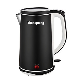 Mua Ấm đun nước cao cấp Điện Quang ĐQ EKT11 1818 BL 1800W  1.8L  inox 304  vỏ 2 lớp  màu đen hàng chính hãng