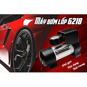 Máy Bơm Lốp , Bơm Mini Ô Tô Coido 6218 Cao Cấp