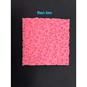 Mua khuôn silicon ren tim