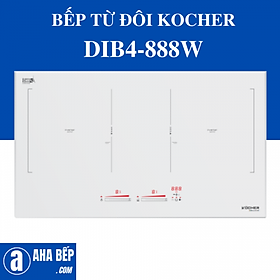 Bếp từ đôi Kocher DIB4-888W - Hàng Chính Hãng