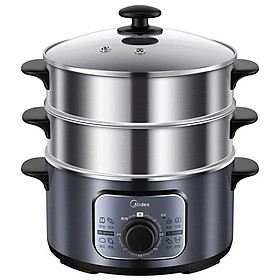 Mua Nồi Hấp Điện 3 Tầng MIDEA MZ-ZG26EASY401 Dung Tích 10 Lít Hàng chính hãng