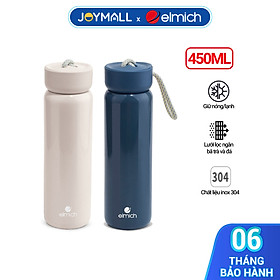 Mua Bình giữ nhiệt Inox 304 Elmich EL8296 Dung tích 480ml  Hàng chính hãng  Có lưới lọc trà  Giữ nhiệt lâu 8H-10H - JoyMall