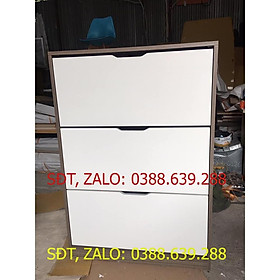 Mua TỦ GIẦY THÔNG MINH 3 CÁNH TỰ XOAY GIÁ RẺ