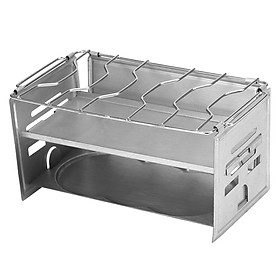 Khung Lò Nướng BBQ Di Động Thép Không Gỉ