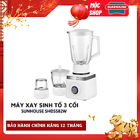 Máy xay sinh tố 3 cối Sunhouse SHD5582 - Hàng chính hãng
