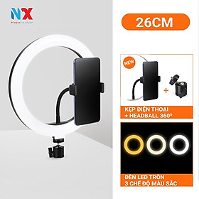 Mua ĐÈN LIVESTREAM BÁN HÀNG  CHỤP HÌNH  MAKE UP  3 CHẾ ĐỘ ÁNH SÁNG  ĐẦU BI XOAY 360 ĐỘ