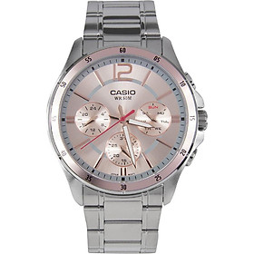 Đồng Hồ Nam Dây Thép Không Gỉ Casio MTP-1374D-9AVDF