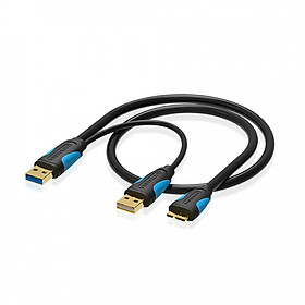 Cáp Chuyển Đổi USB3.0 Và USB2.0 Type-A-Male Sang Micro-B