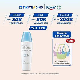 Kem chống nắng Skin Aqua cho da mụn, dạng sữa dùng hàng ngày Sunplay Skin Aqua Acne Clear Eco Việt Nam SPF 50, PA++++ 25g