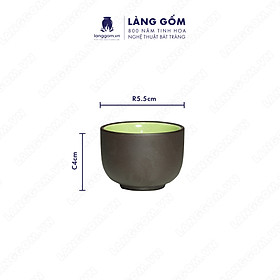 Mua Chén uống trà đất nung Mộc Tử Sa kiểu gốc cây  gốm sứ Bát Tràng cao cấp - LÀNG GỐM (hàng thanh lý bán lẻ)