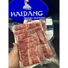 [Chỉ giao HCM]_ Thit gầu bò Mỹ cuộn (khay 500gr)