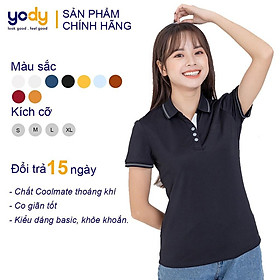 Áo Polo Nữ Coolmax Lacoste Chính Hàng YODY Thoáng Khí ...