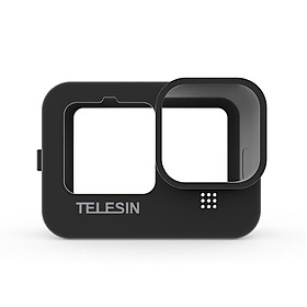 Mua Vỏ Bảo Vệ Silicon Telesin Cho GoPro HERO 9 (Xanh/Đen) (Hàng Chính Hãng)