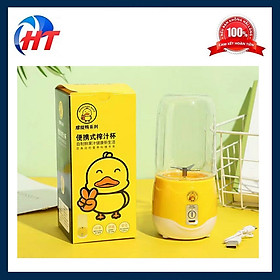 Mua MÁY XAY TÍCH ĐIỆN H-688   DUNG TÍCH 400 ML ( MẪU VỊT VÀNG ) -HT