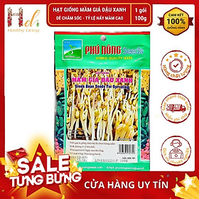 Mua PN - Hạt Giống Mầm Giá Đậu Xanh (100g / Gói) - Trồng Rau Xanh Rau Sạch Bằng Đất Sạch  Mùn Dừa và Phân Hữu Cơ