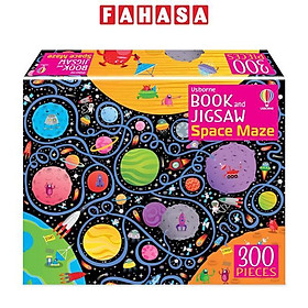 Sách ngoại văn: Book And Jigsaw - Space Maze