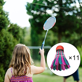 Goose Feather Badminton Shuttlecocks with Great Stability and Durability, High  Badminton Birdies
