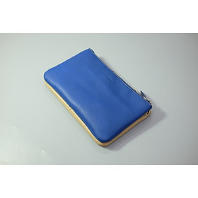 Crossbody- Túi đeo chéo 2 ngăn màu be vs xanh coban - GQ66