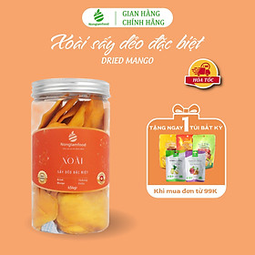 Xoài Sấy Dẻo Thượng Hạng Nonglamfood hũ 454g | Quà tặng cao cấp Xuân Giáp Thìn cho người thân, bạn bè, doanh nghiệp