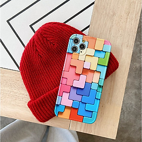 Hình ảnh Ốp lưng Rubik 3D viền dẻo dành cho Iphone 11/ 11 Pro Max/ 12/ 12 Pro/ 12 Pro Max