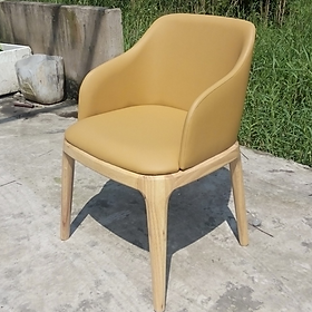 Mua Ghế Grace có tay  gỗ cao su