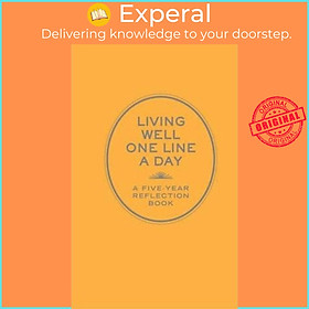 Hình ảnh Sách - Living Well One Line a Day : A Five-Year Reflection Book by Chronicle Books (US edition, paperback)