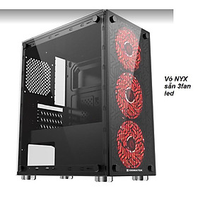 BÁO GIÁ Vỏ Case Xigmatek Gemini White | Shopee Lazada Sendo Tiki mới nhất 36 Vỏ Case Xigmatek NYX ko fan - Hàng Chính Hãng